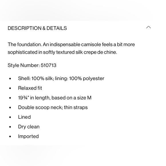 NWOT Club Monaco Haldys Silk Camisole - Picture 2 of 8